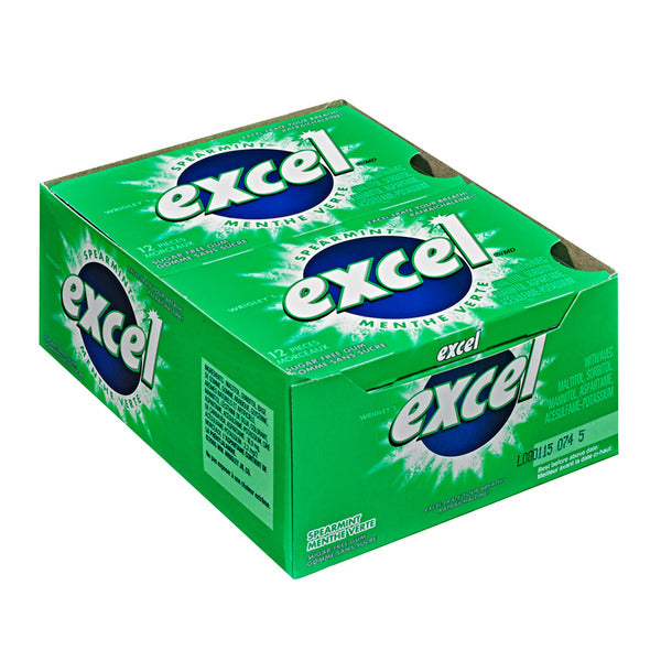 Excel Sugar-free Spearmint Gum, 12 × 12 pieces — gallery image 2