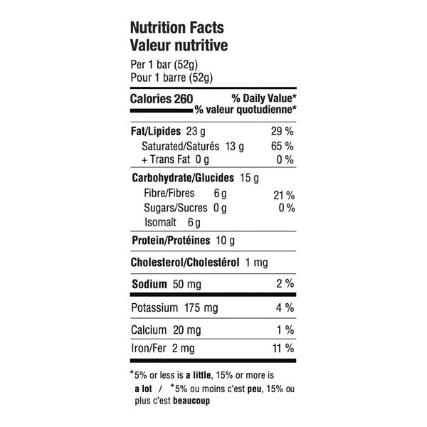 ZoRaw Dark Chocolate Bar with Protein, 12 × 52 g — gallery image 2