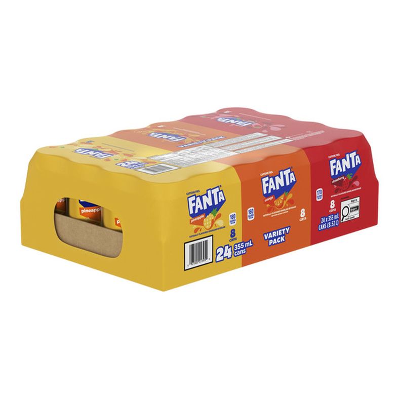 Fanta Variety Pack, 355 mL 24-pack — image 1