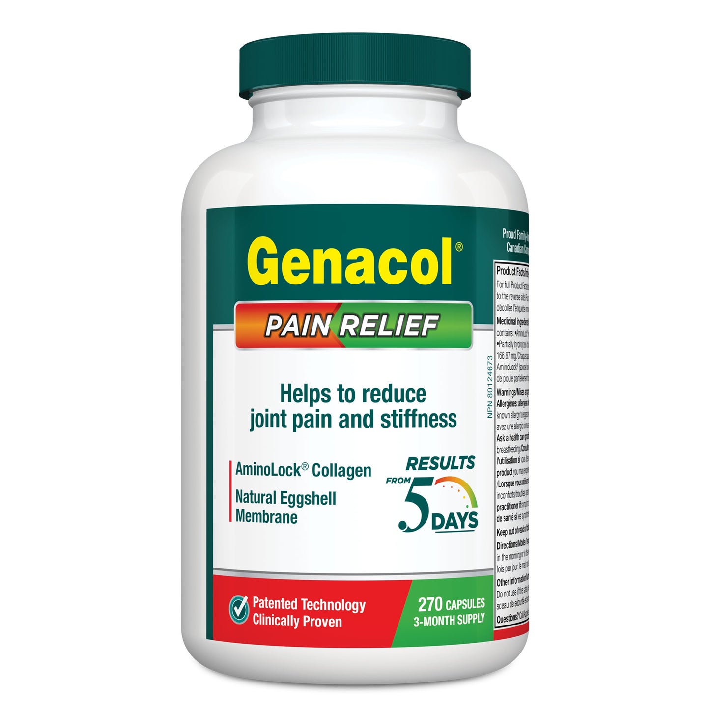 Genacol Pain Relief - 270 Capsules - image 4