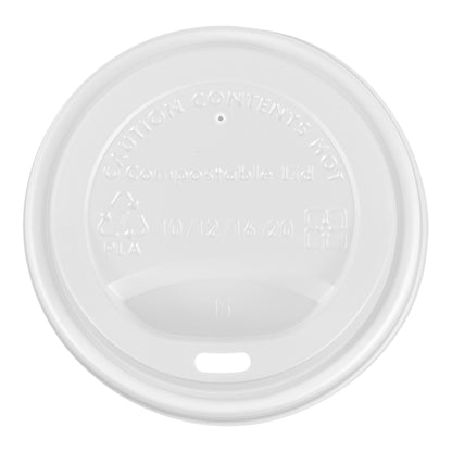 iECO Compost Dome Sip Lid 90mm, 5 Packs of 100 - image 1