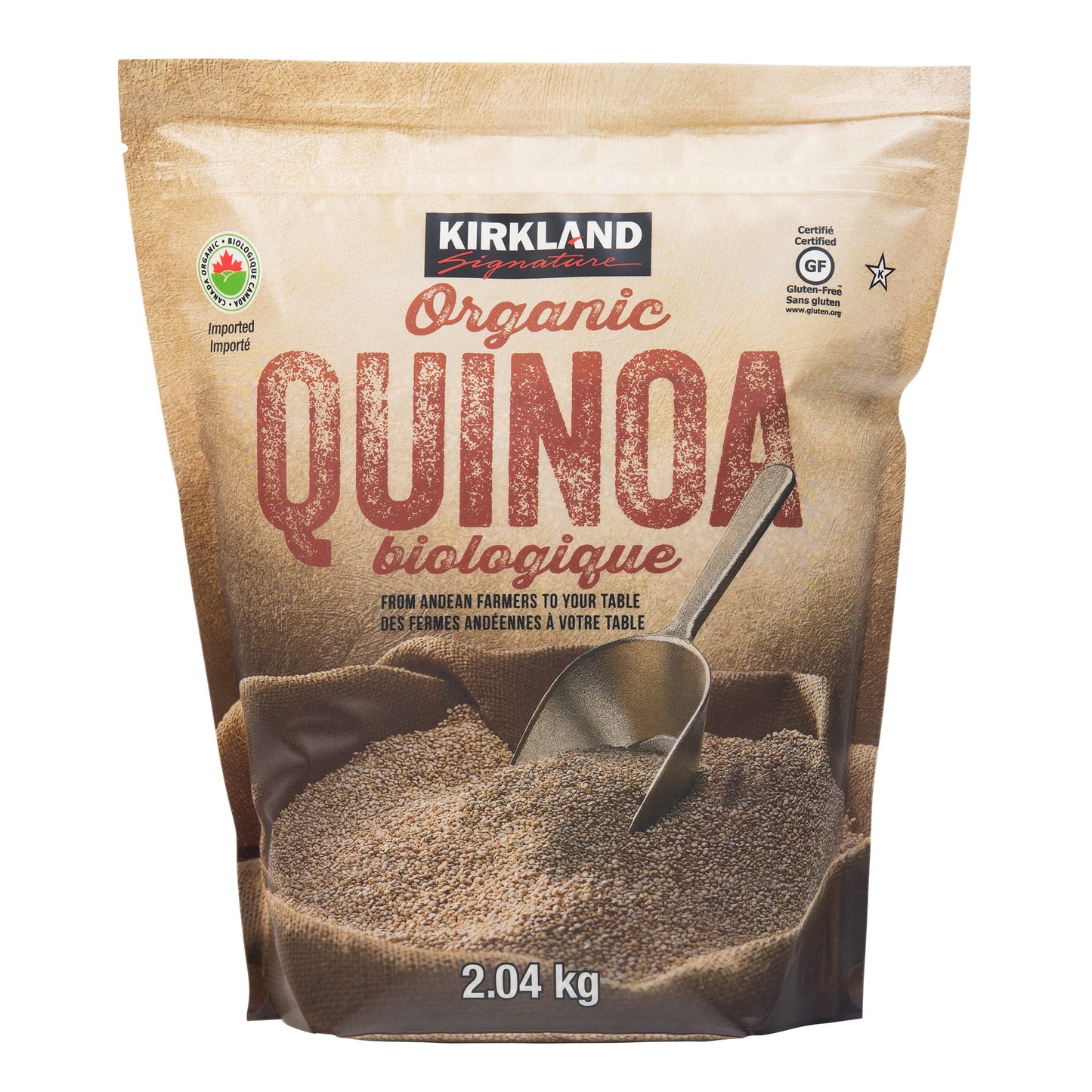 Kirkland Signature Organic Quinoa, 2.04 kg - image 1