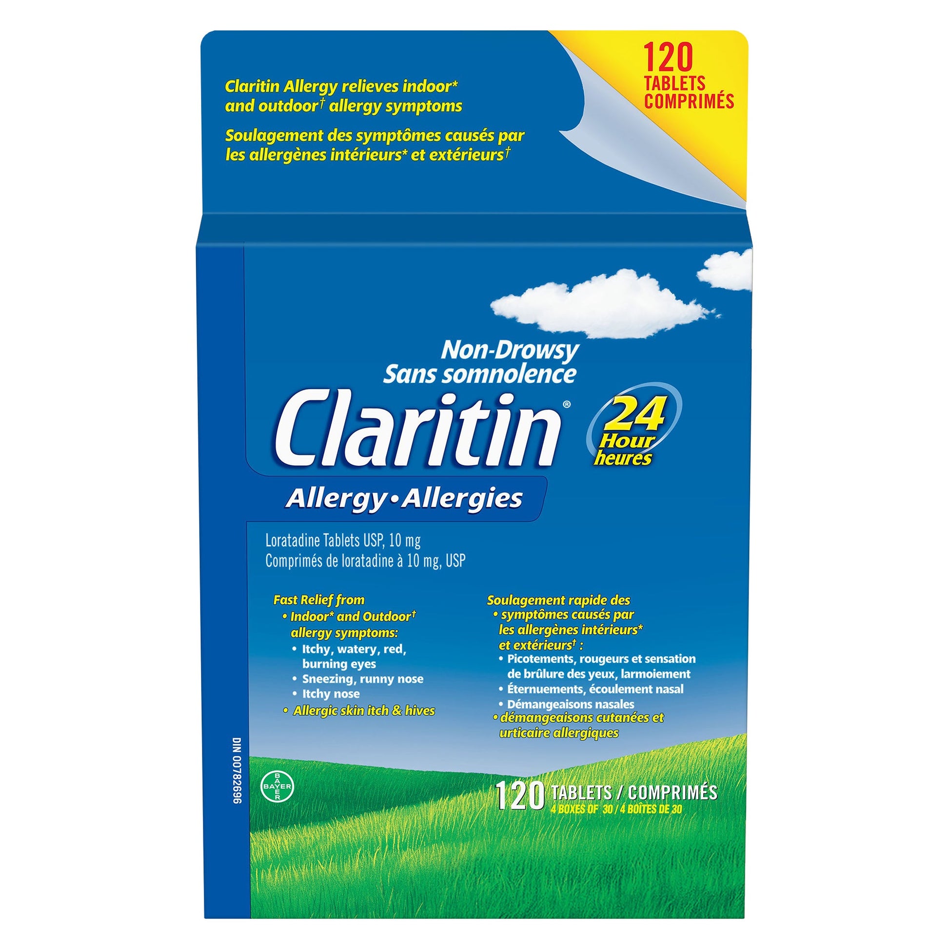 Claritin Allergy 10mg, 120 tablets - image 1