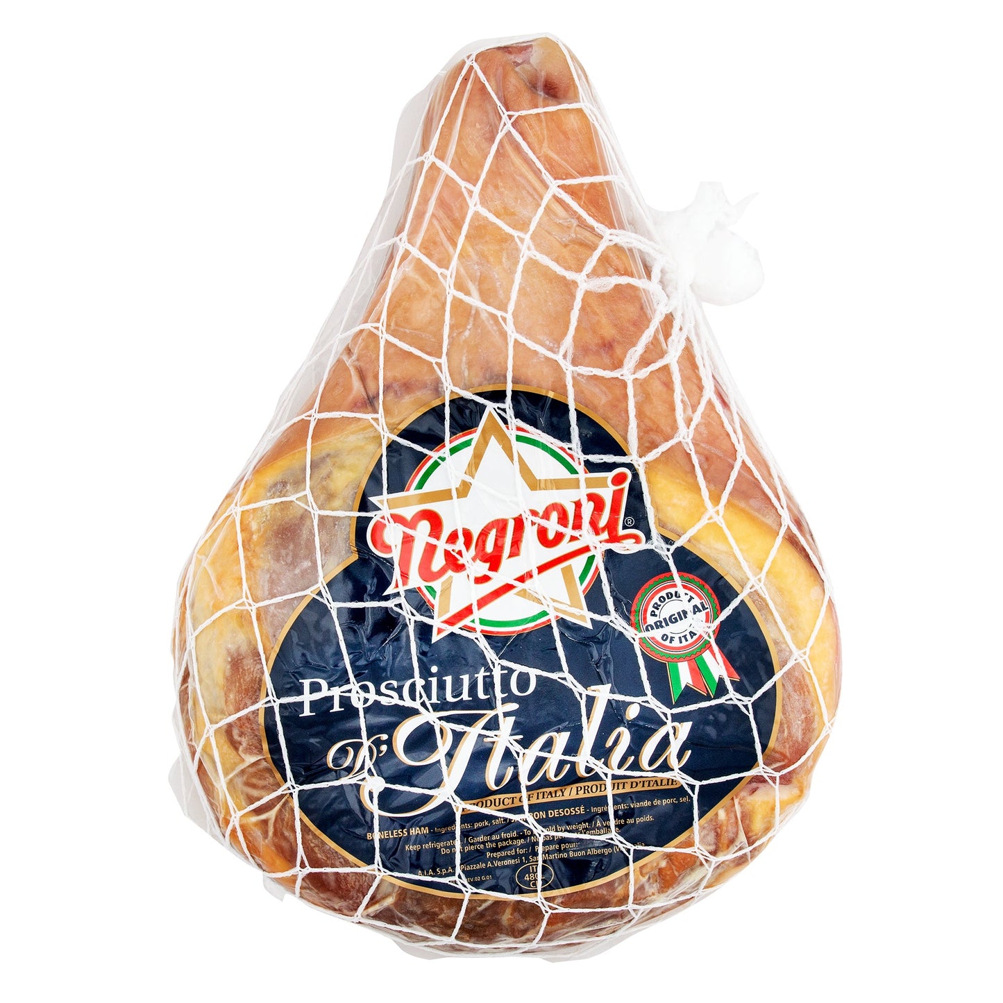 Negroni Imported Prosciutto, 5.2 kg average weight* - image 1