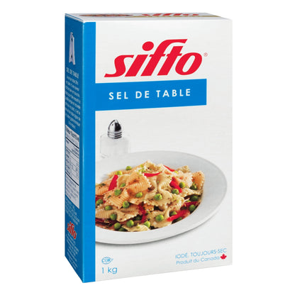 Sifto Table Salt, 3 × 1 kg - image 1
