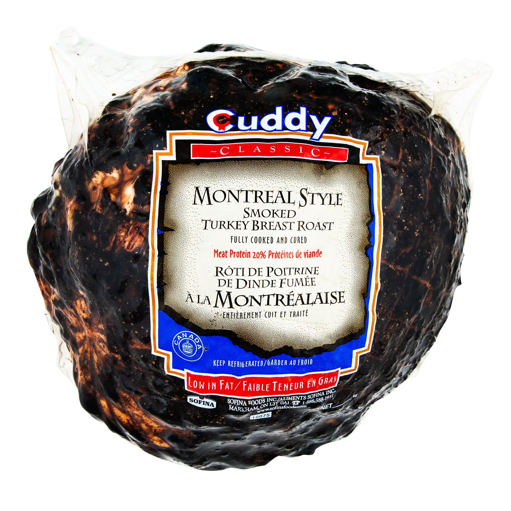 Cuddy Montreal Smoked Turkey Roast, 3.7 kg average weight* - image 1