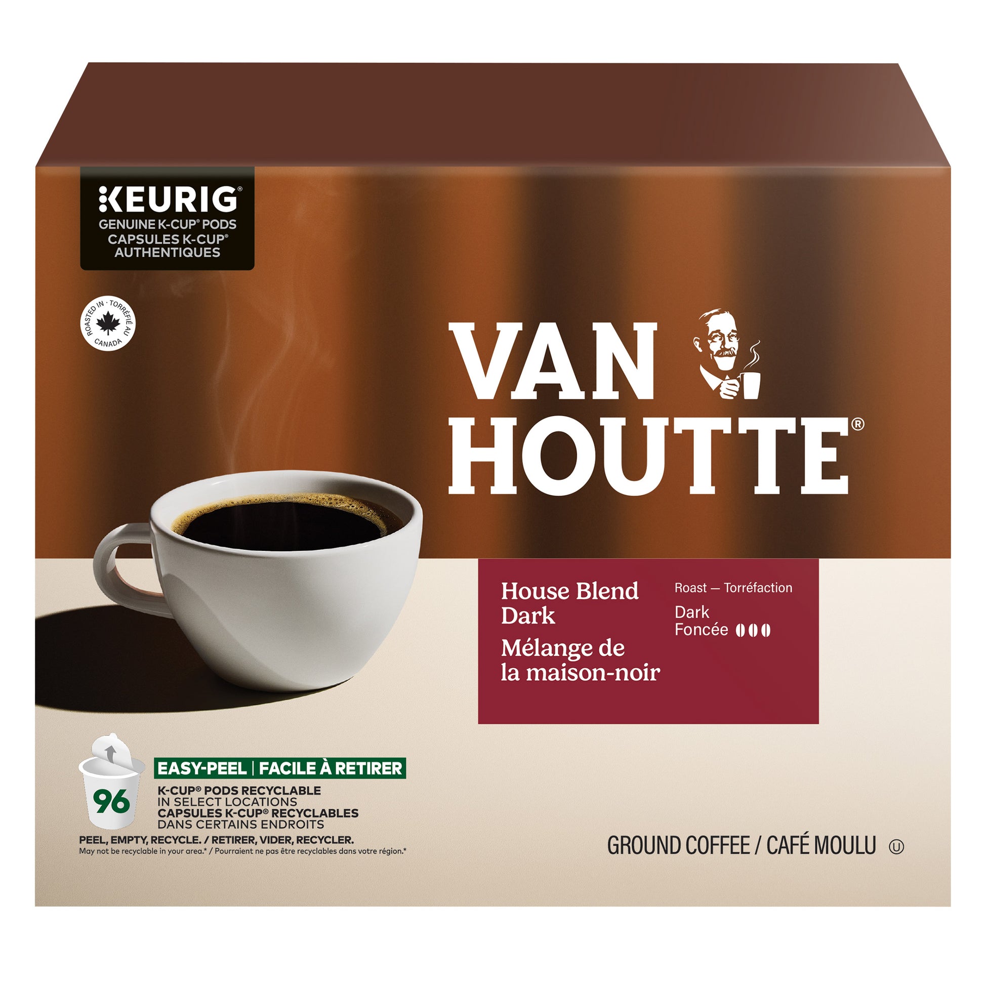 Van Houtte Original House Dark Roast K-Cup Pods, 96-count - image 2