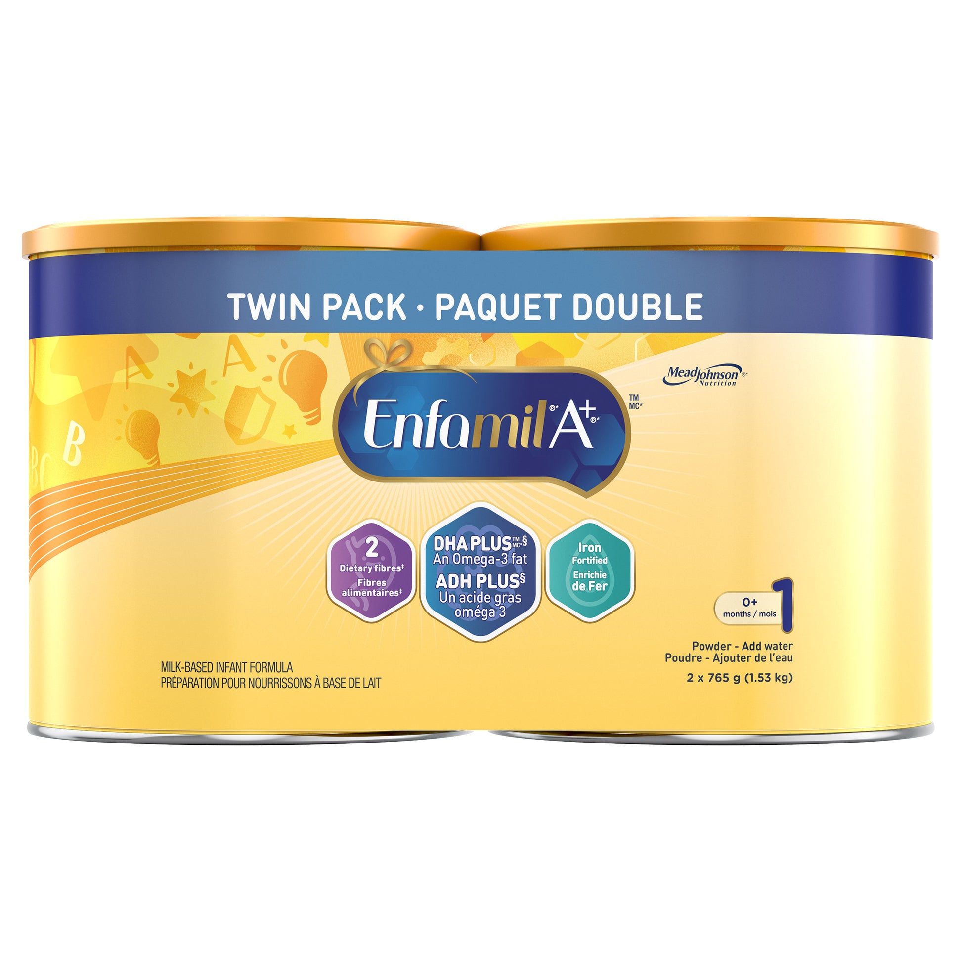 Enfamil A+ Infant Formula, 765 g, 2-pack - image 1