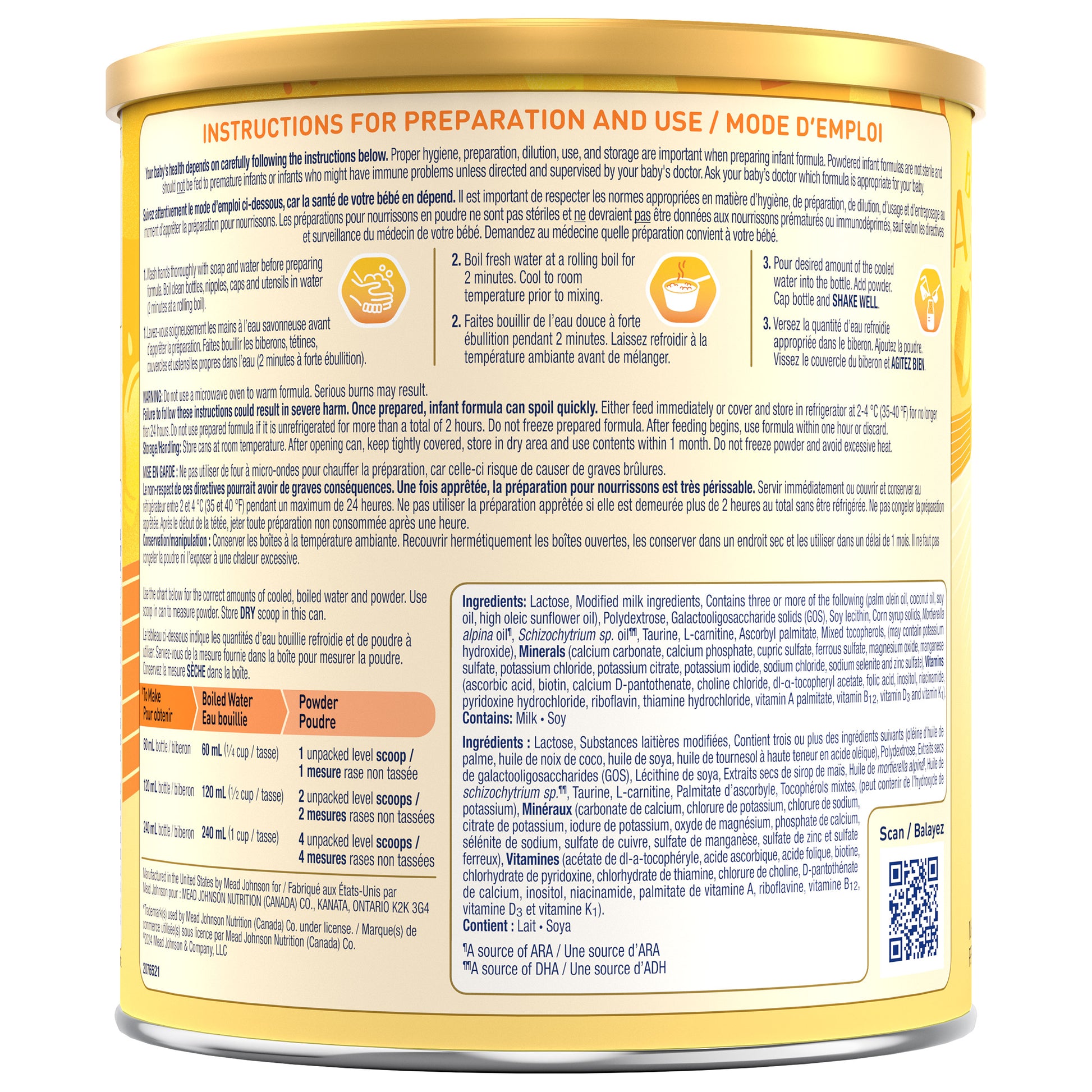 Enfamil A+ Infant Formula, 765 g, 2-pack - image 4