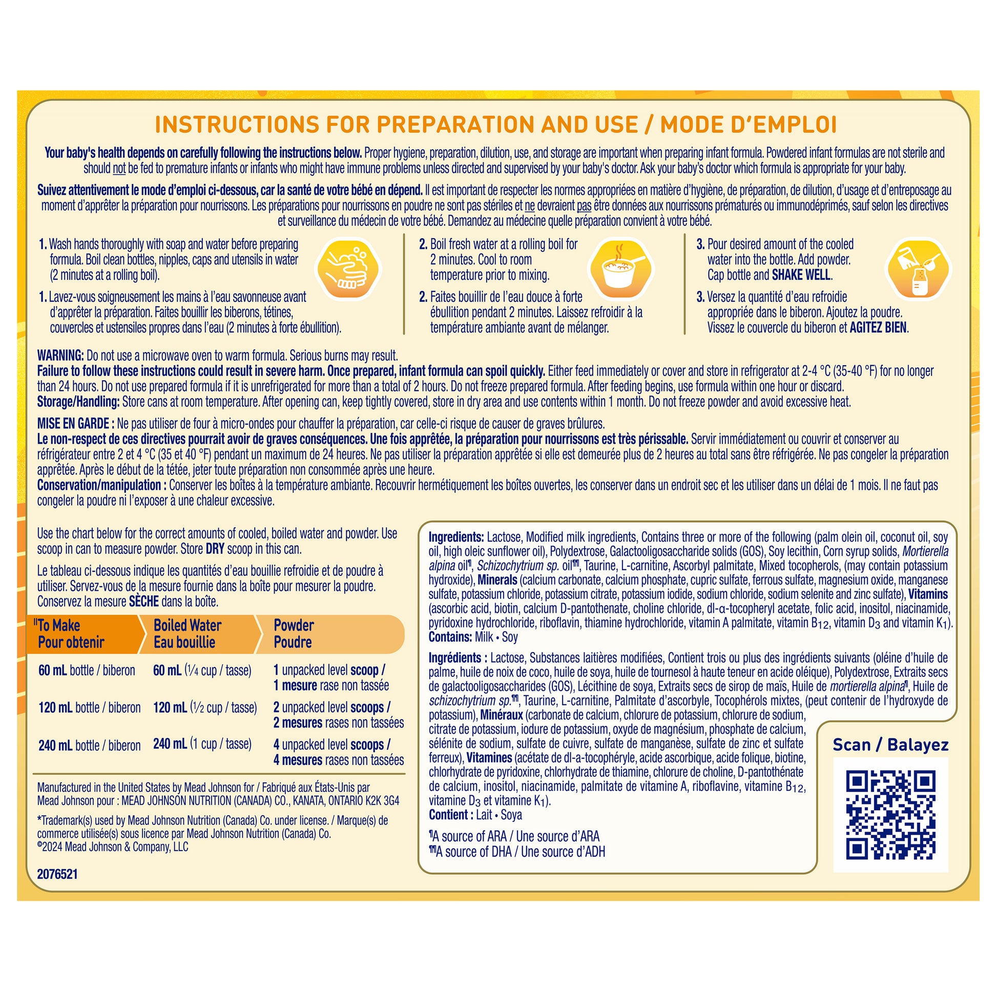 Enfamil A+ Infant Formula, 765 g, 2-pack - image 5