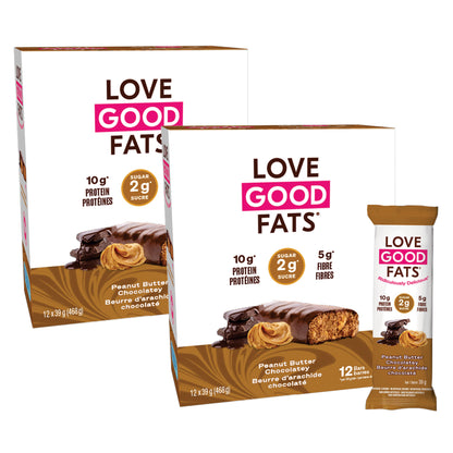 Love Good Fats Snack Bars, 2 × 468 g - image 1