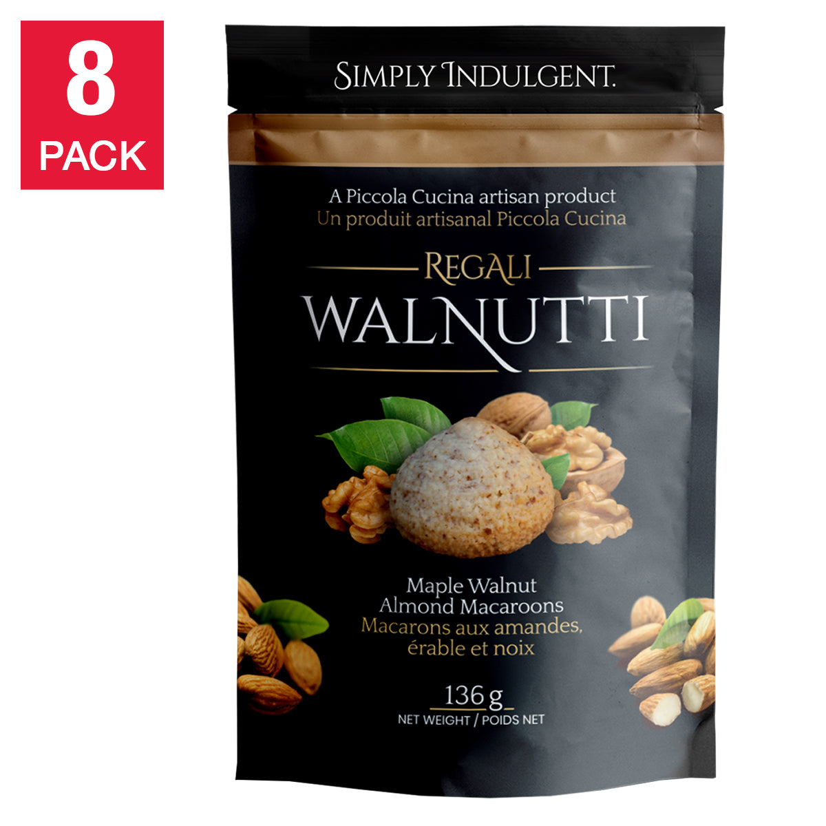 Piccola Cucina Regali Almond Macaroons, 8 × 136 g - image 9