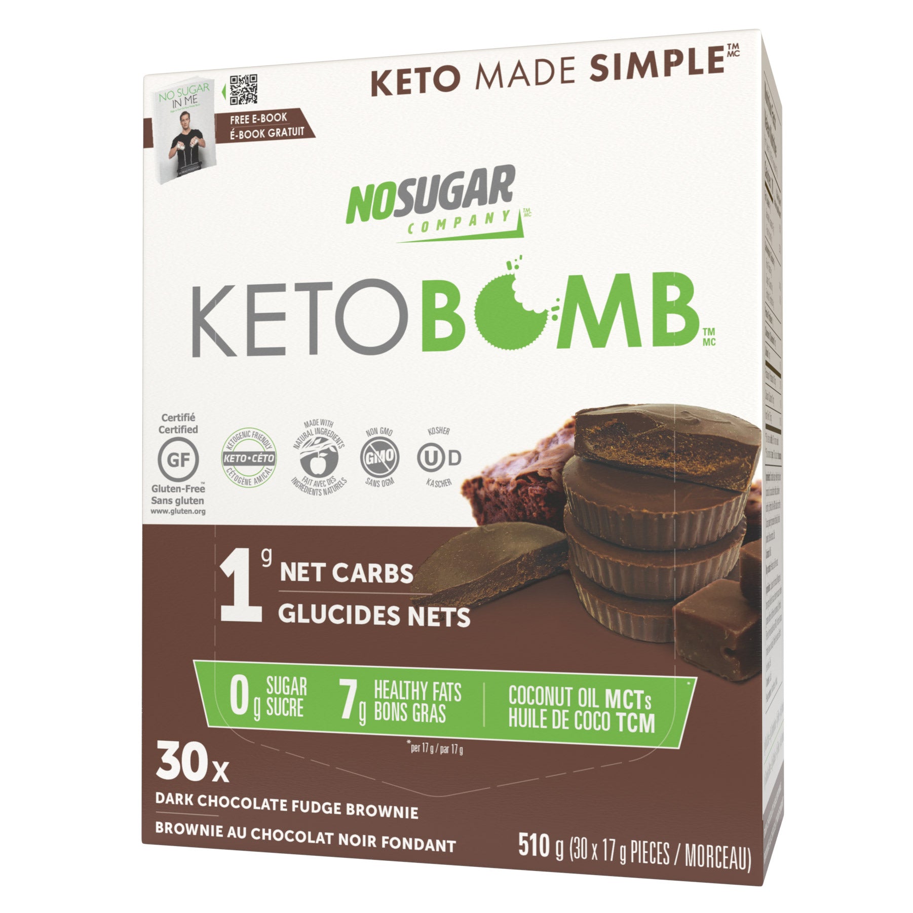 No Sugar Keto Bomb, 2 × 510 g - image 3