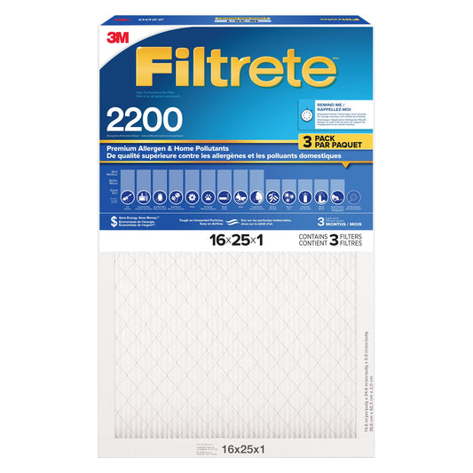 3M Filtrete Furnace Filter Pack of 3 - image 1