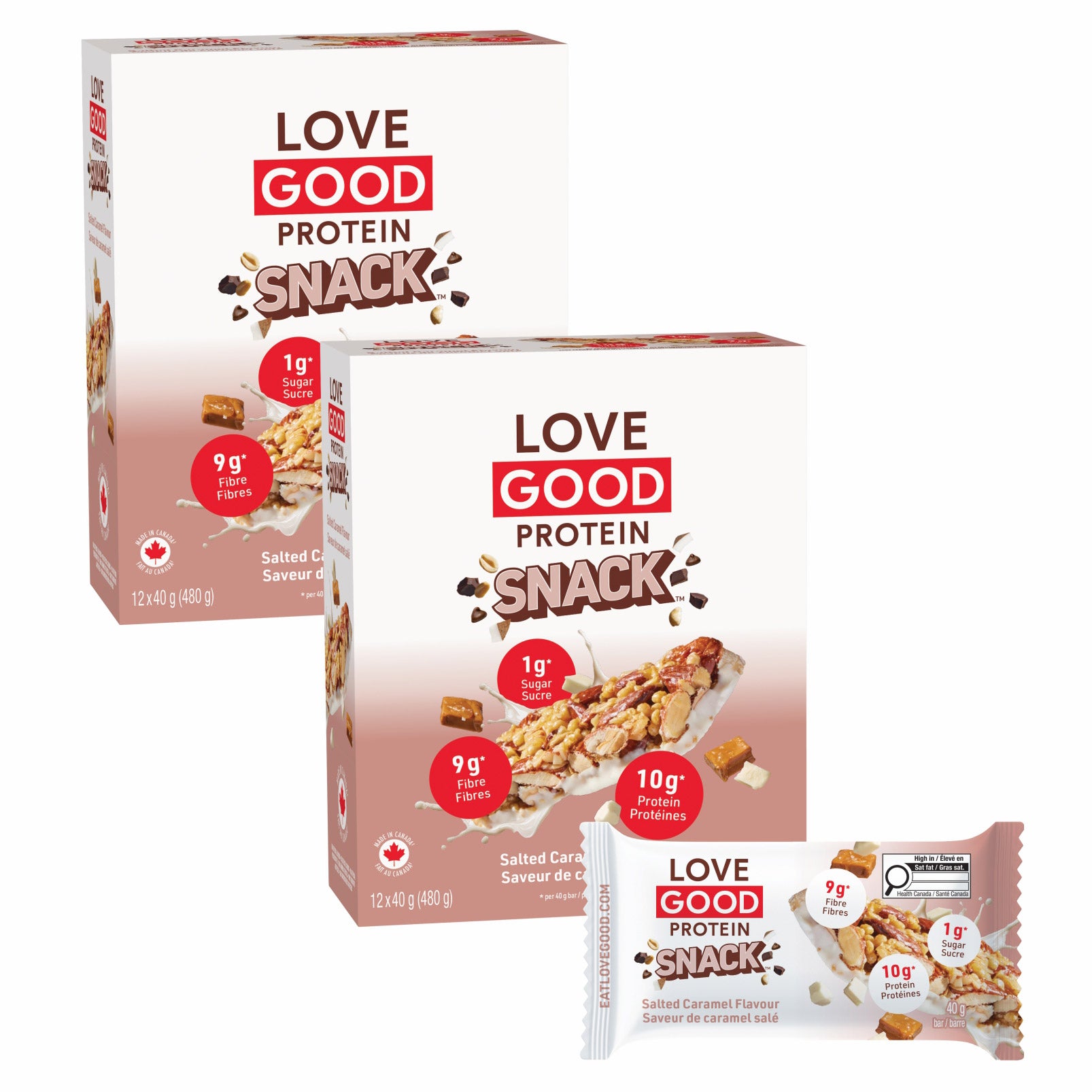 Love Good Fats Chewy Nutty, Nut Bars, 24 × 40 g - image 6