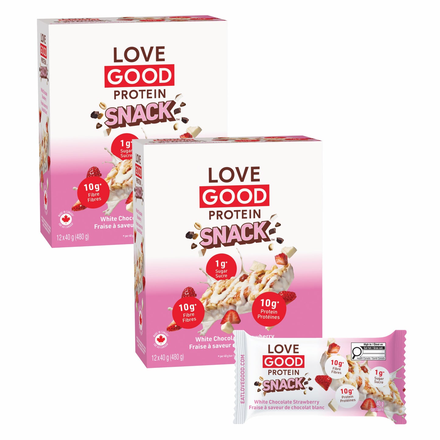 Love Good Fats Chewy Nutty, Nut Bars, 24 × 40 g - image 4
