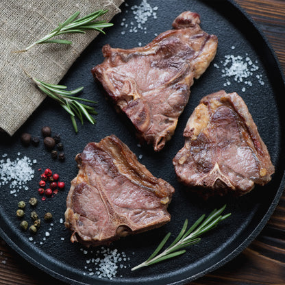New Zealand Spring Lamb Loin Chops 350 g (0.77 lb) 8-pack - image 3
