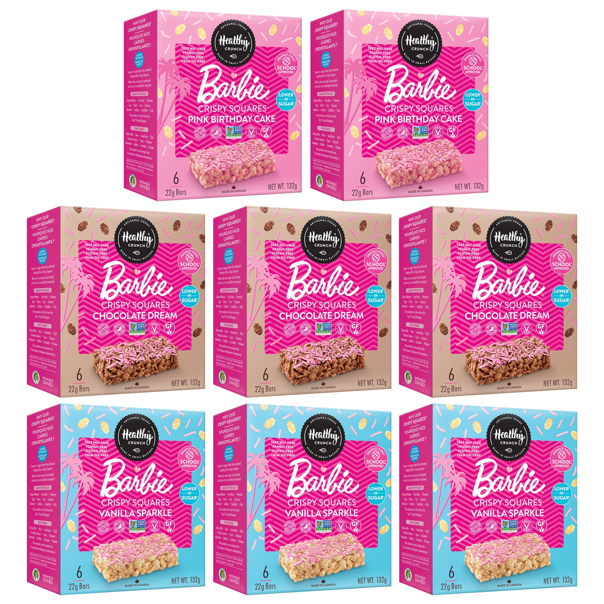 Healthy Crunch Crispy Squares, 8 × 132 g - image 2