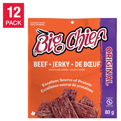 Big Chief Beef Jerky, 12 × 80 g - image 8