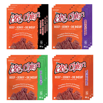 Big Chief Beef Jerky, 12 × 80 g - image 2