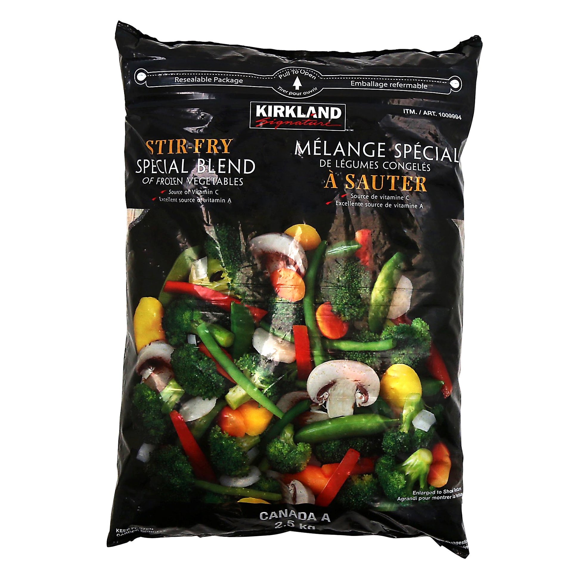 Kirkland Signature Frozen Stir-Fry Vegetable Special Blend, 2.5 kg - image 1