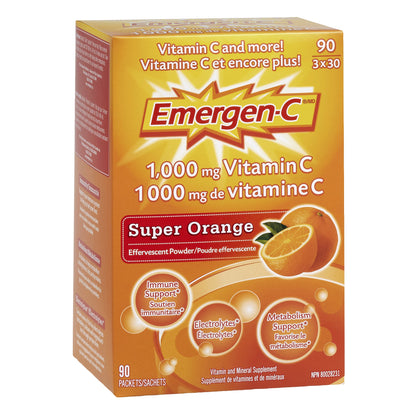 Emergen-C Vitamin and Mineral Supplement, 3 packs of 30 - image 2