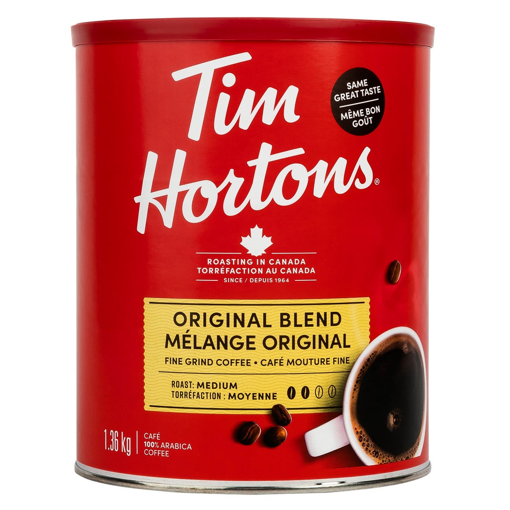 Tim Hortons Original Blend Fine Grind Coffee 1.36 kg — image 1