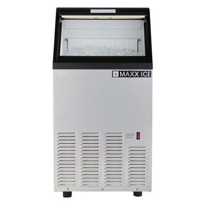 Maxx Ice 34 kg (75 lb.) Commercial Freestanding or Undercounter Clear Bullet Ice Maker - image 2