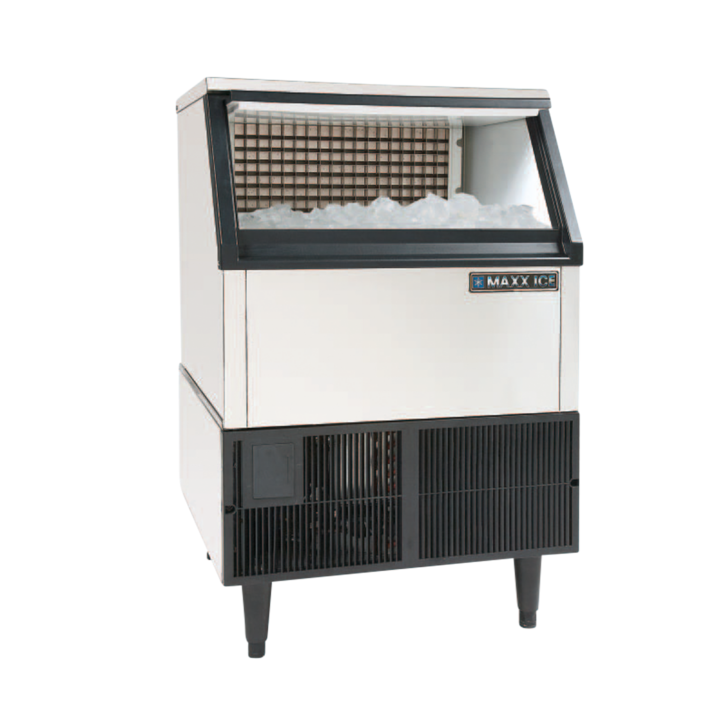 Maxx Ice 113 kg (250 lb.) Commercial Freestanding or Undercounter Clear Ice Maker - image 1