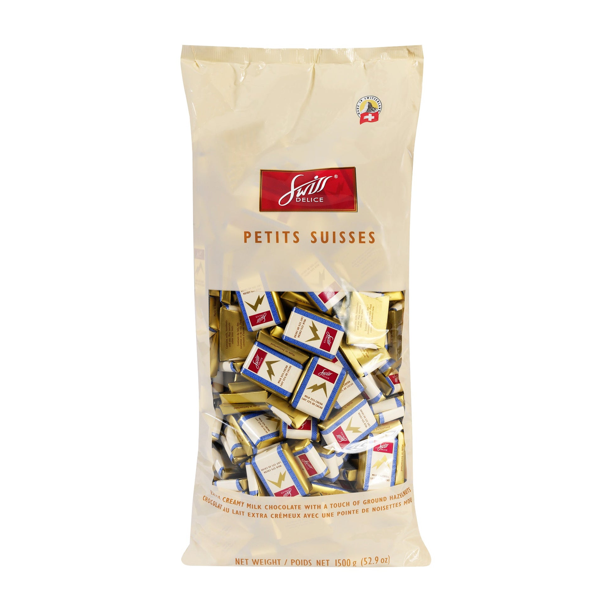 Swiss Delice Petits Suisses Milk Chocolate, 1.5 kg — product image