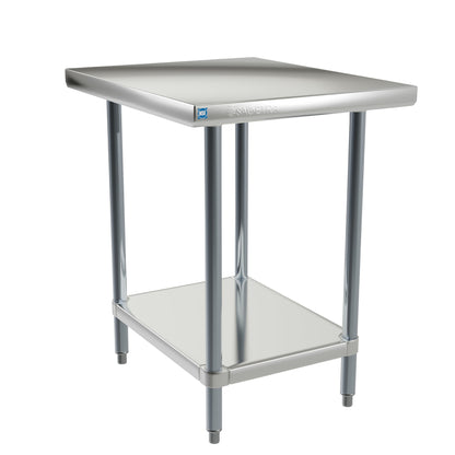 Sagetra Stainless Steel Worktable 30 in. × 24 in. × 34 in. - image 1