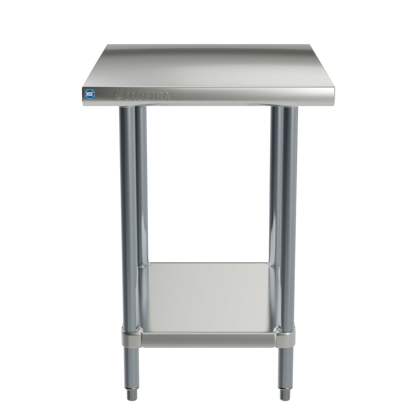 Sagetra Stainless Steel Worktable 30 in. × 24 in. × 34 in. - image 3