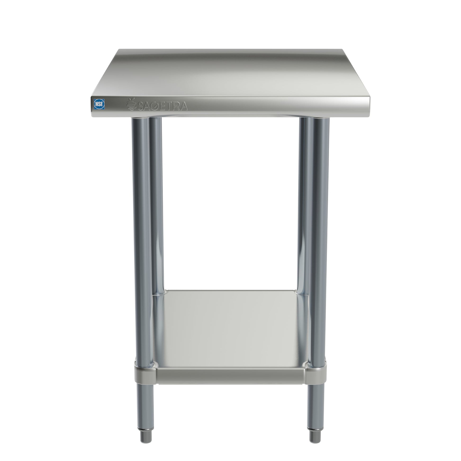 Sagetra Stainless Steel Worktable 30 in. × 24 in. × 34 in. - image 3