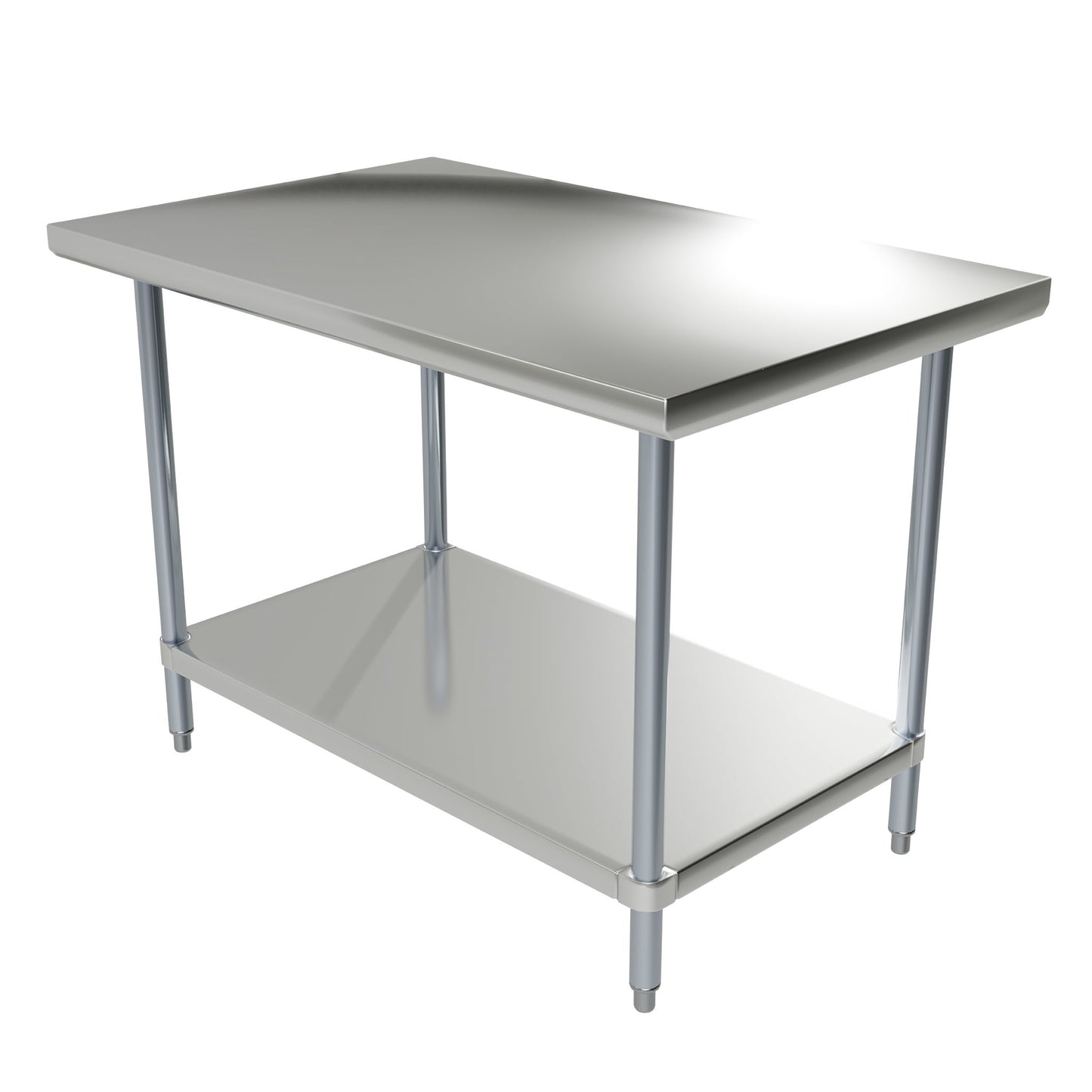 Sagetra Stainless Steel Worktable 30 in. × 48 in. × 34 in. - image 2