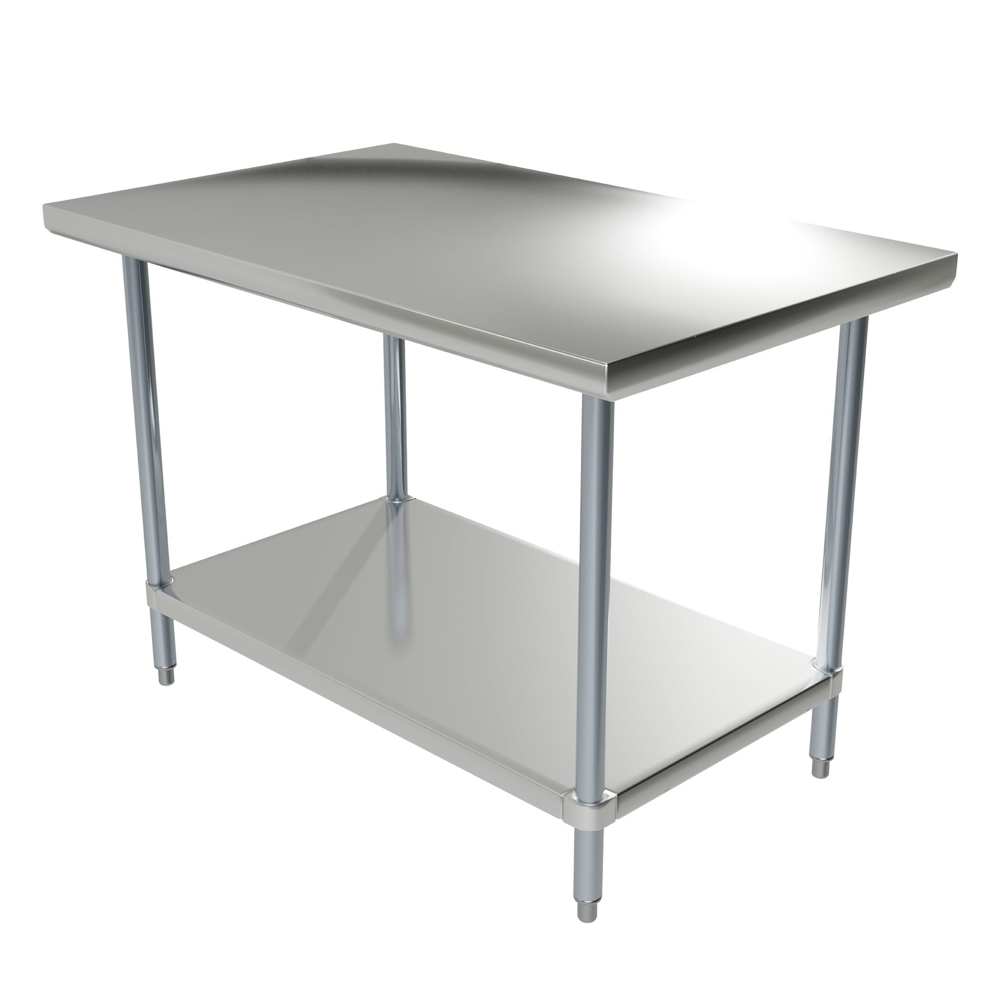 Sagetra Stainless Steel Worktable 30 in. × 48 in. × 34 in. - image 2
