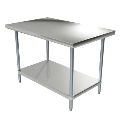 Sagetra Stainless Steel Worktable 30 in. × 48 in. × 34 in. - image 2