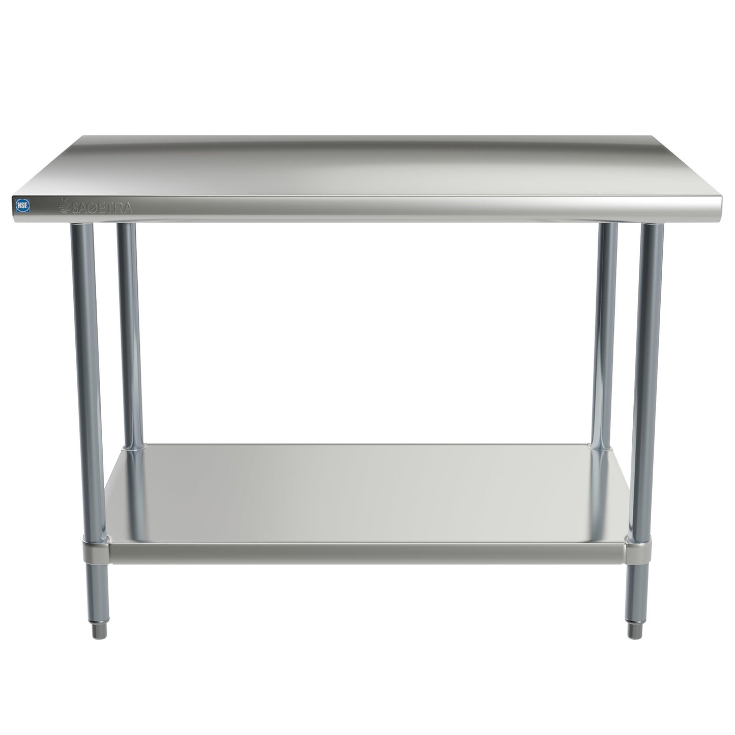 Sagetra Stainless Steel Worktable 30 in. × 48 in. × 34 in. - image 3