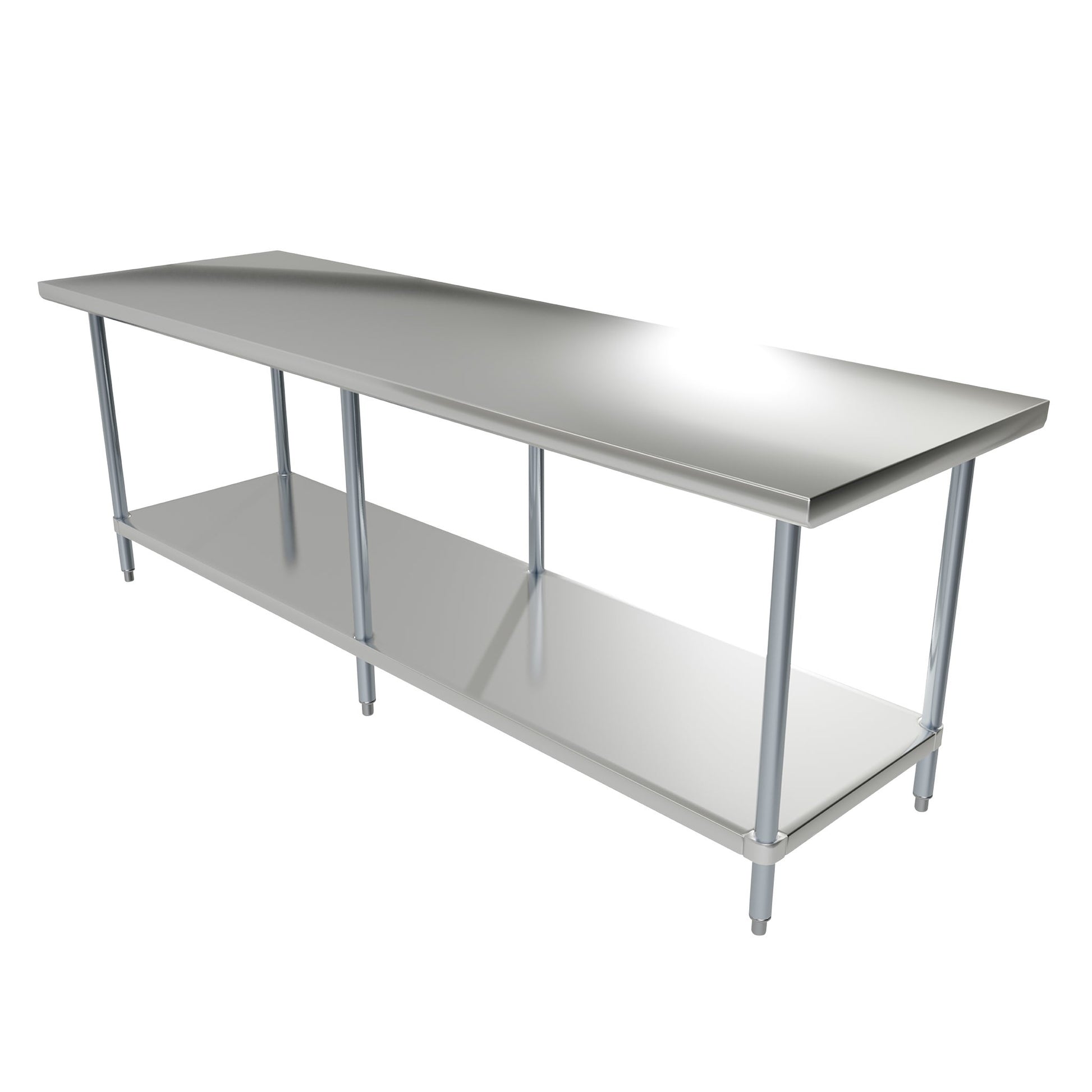 Sagetra Stainless Steel Worktable 30 in × 96 in × 34 in - image 3