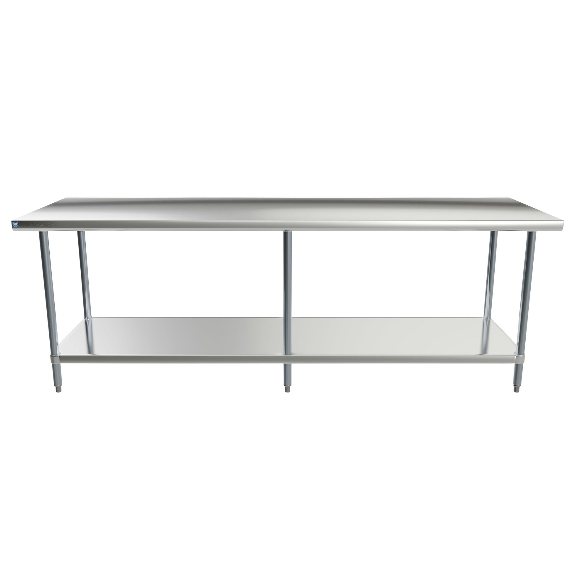 Sagetra Stainless Steel Worktable 30 in × 96 in × 34 in - image 2