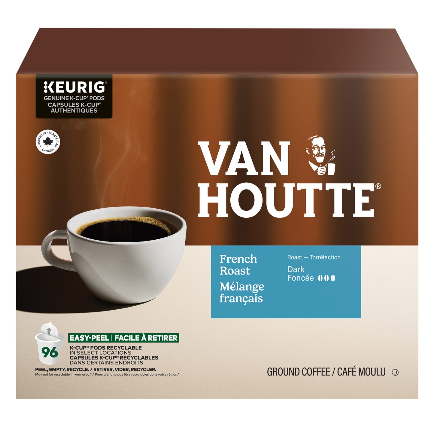 Van Houtte French Dark Roast K-Cup Pods, 96-count - image 2