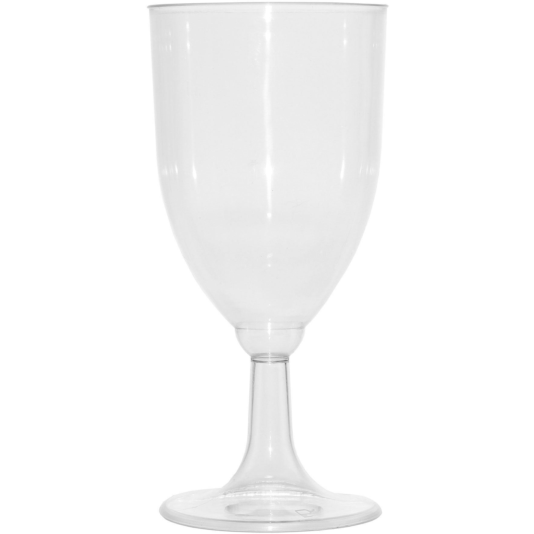 Café Express Crystal Clear Plastic Wine Glasses, 144-count - image 1