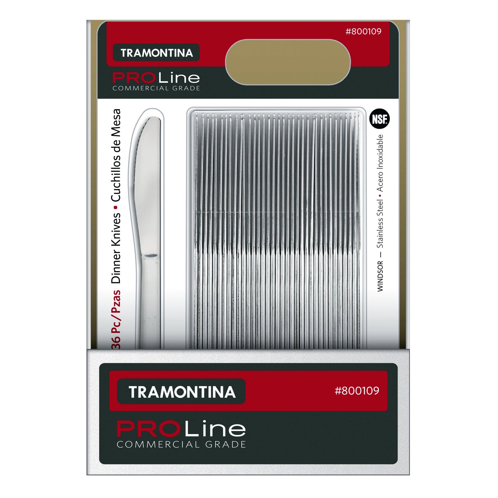 Tramontina ProLine Dinner Knives, Pack of 36 - image 2