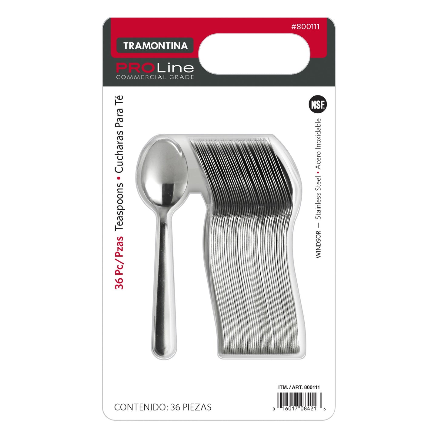 Tramontina ProLine Teaspoons, Pack of 36 - image 1