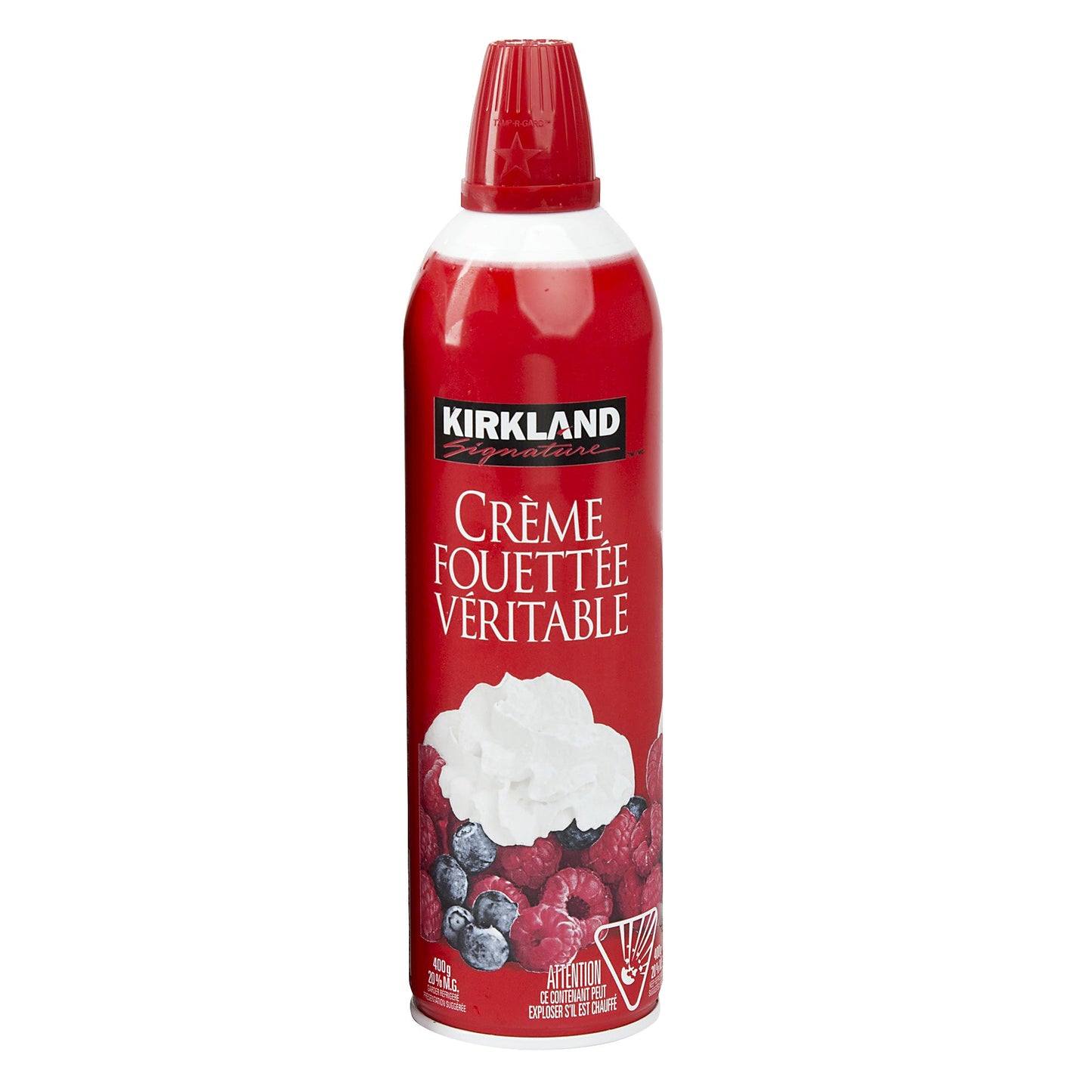 Kirkland Signature Real Whipped Cream, 2 × 400 g - image 1