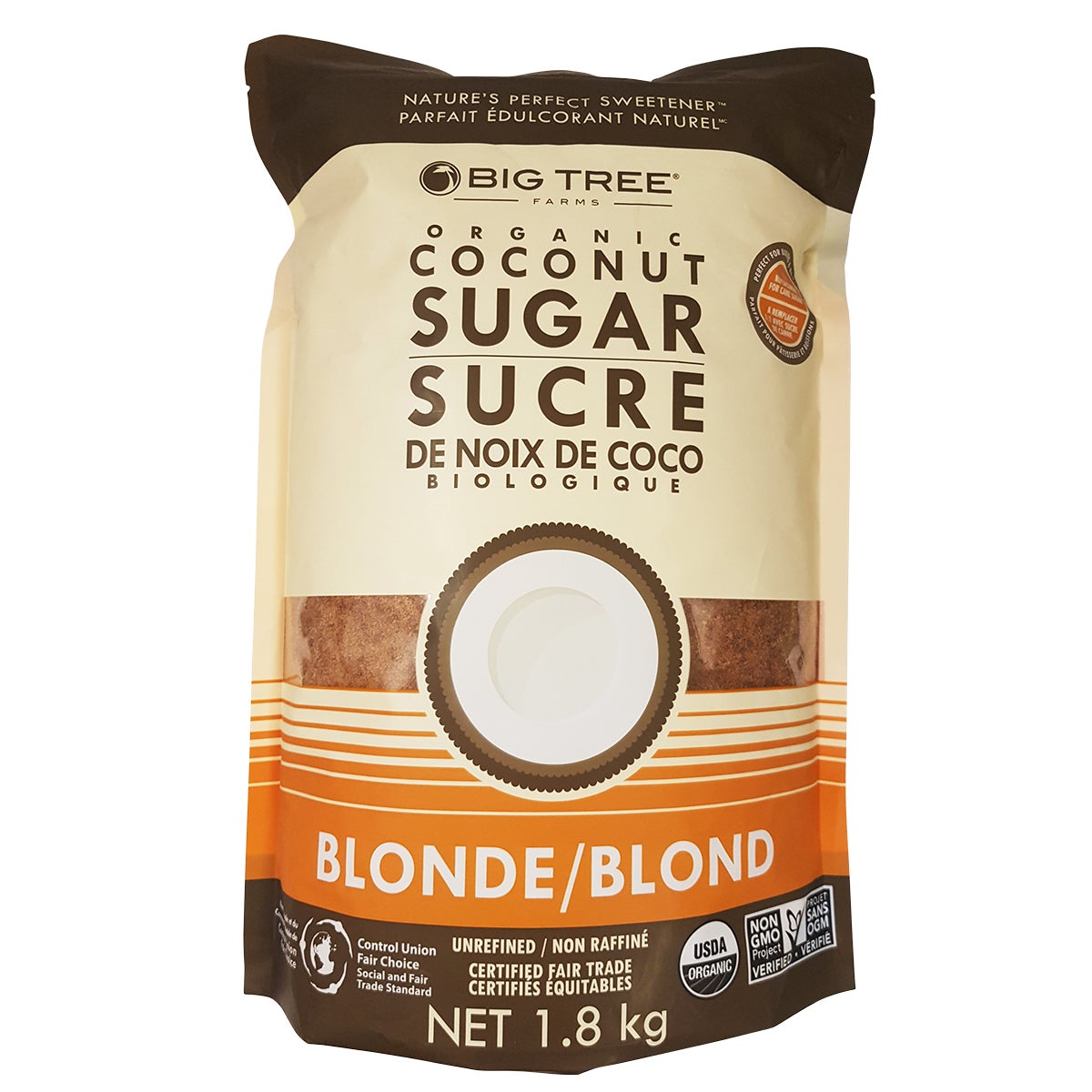 Big Tree Farms Organic Coconut Sugar, 1.8 kg - image 1