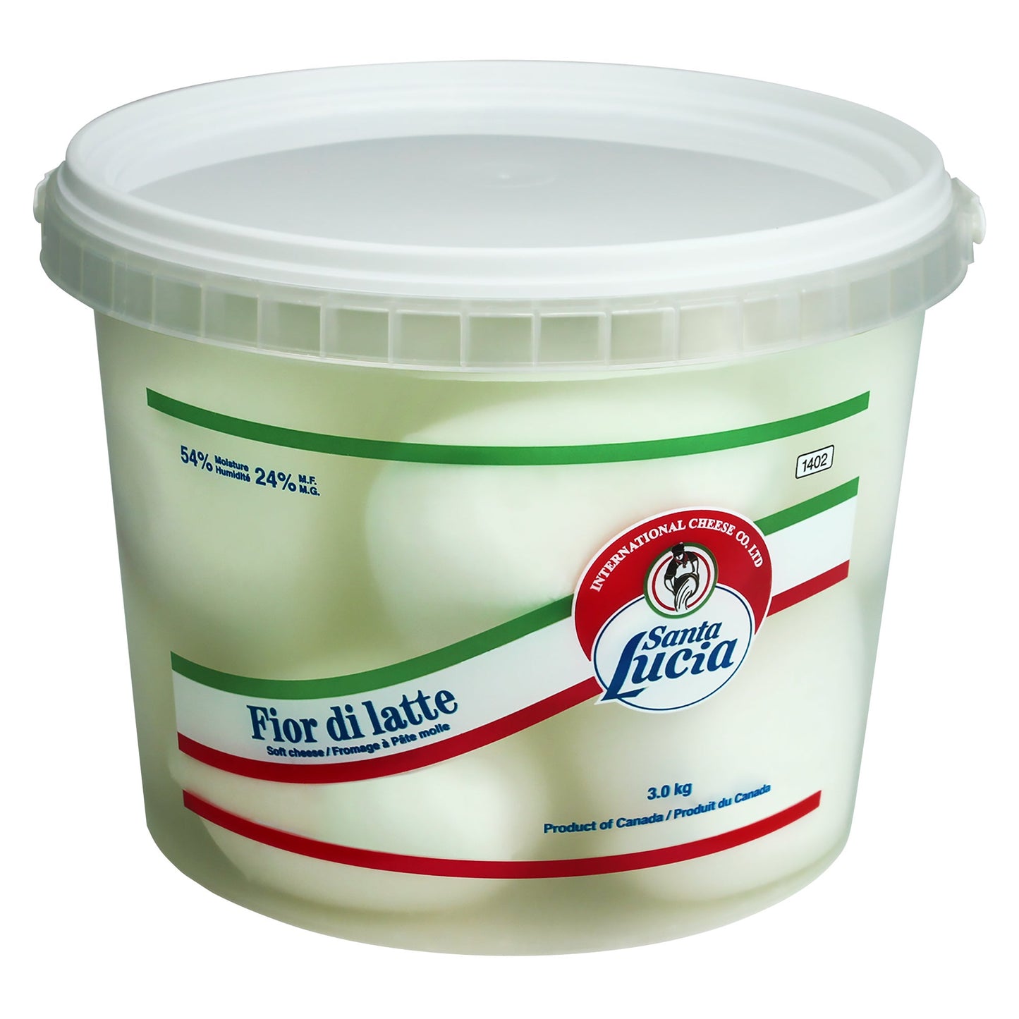 Santa Lucia 250 g Fior Di Latte Cheese, 3 kg - image 1