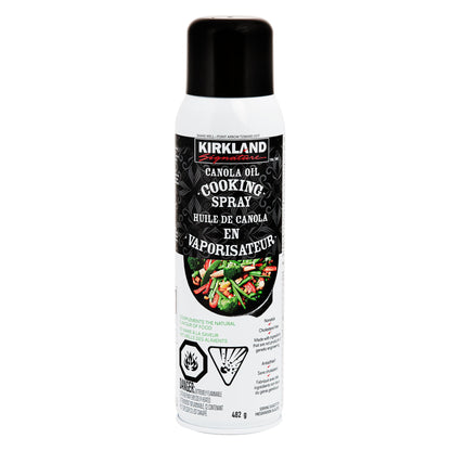 Kirkland Signature Canola Oil Cooking Spray, 2 × 482 g - image 1