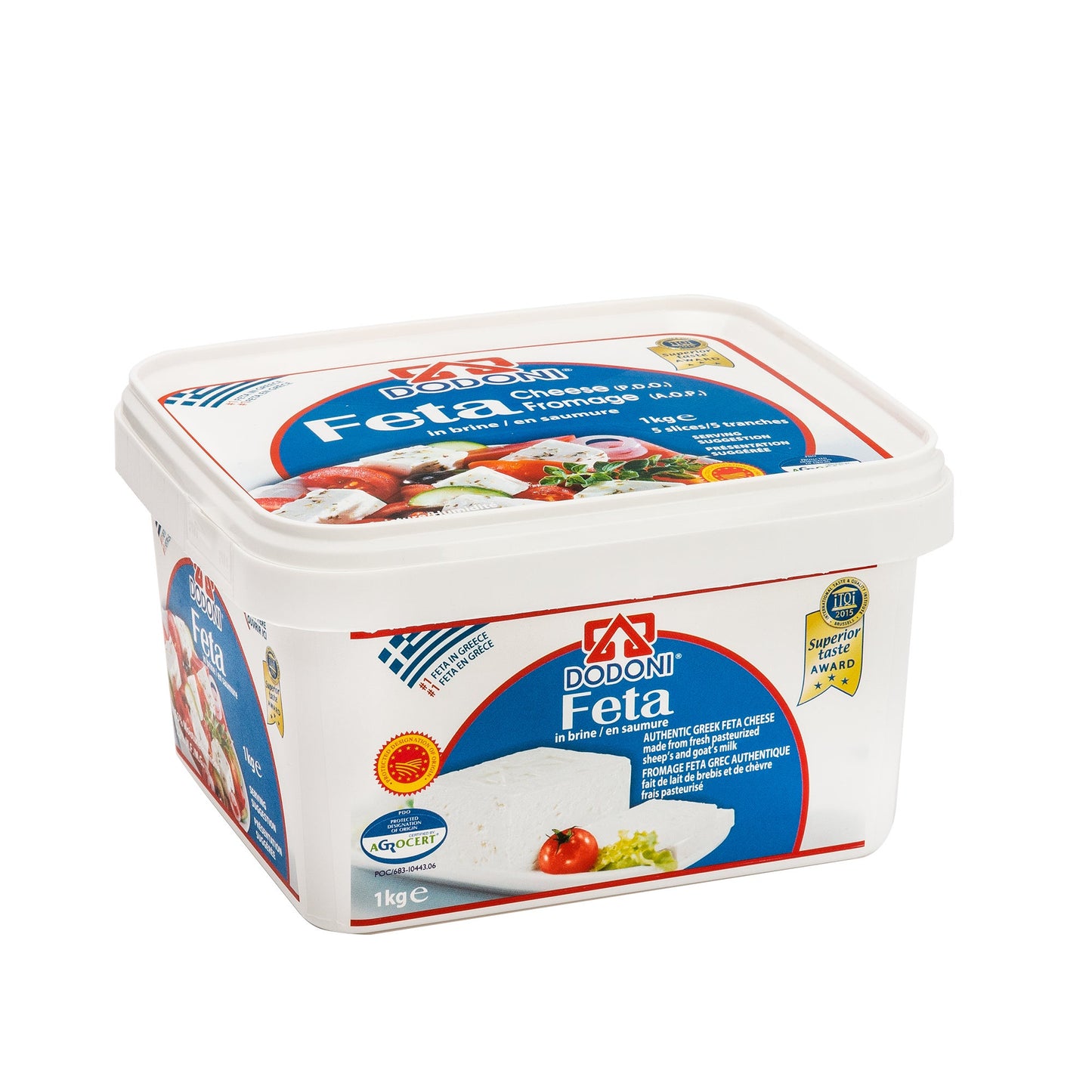 Dodoni Greek Feta, 1 kg - image 1