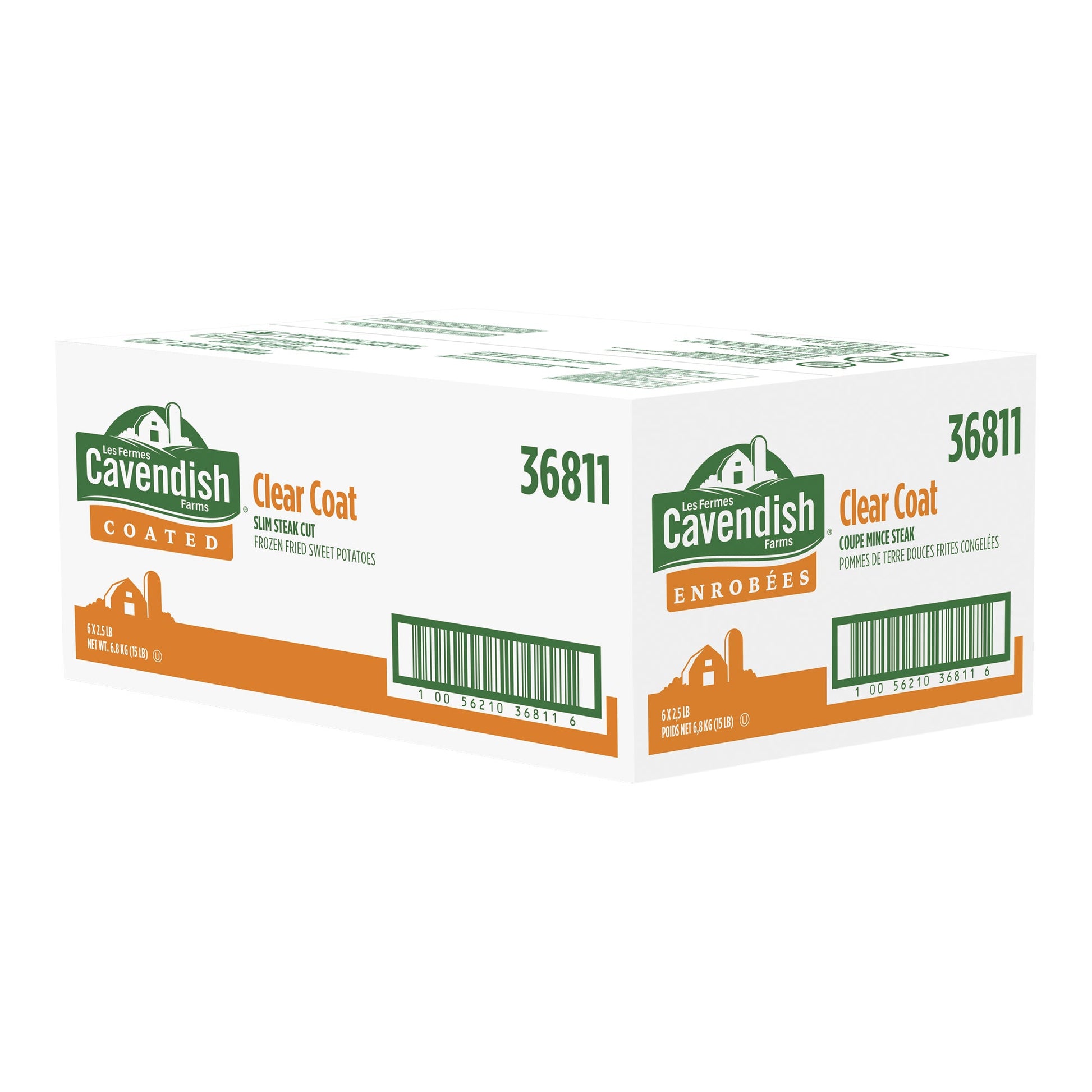 Cavendish Farms Clear Coat Slim Steak Cut Fries, 6 × 1.13 kg - image 1