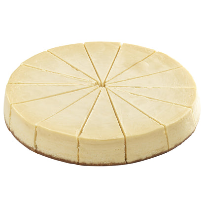 Elite Sweets Frozen 10-in Pre-sliced Plain Cheesecake, 4 × 14 slices - image 1